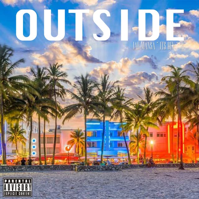 Outside