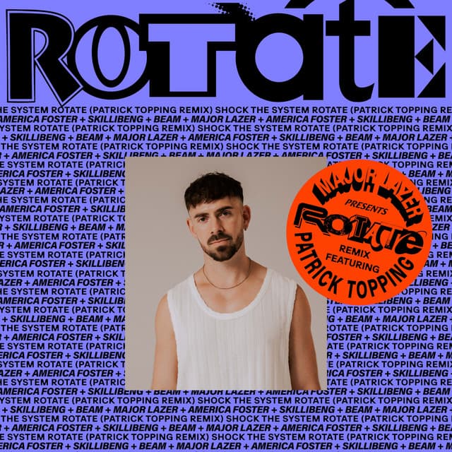 RoTATe wiTh aMeRiCa FOsTeR, sKiLLiBeNg aNd bEAM (Patrick Topping Remix)