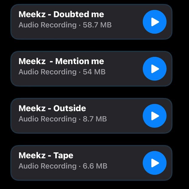 Doubted Me