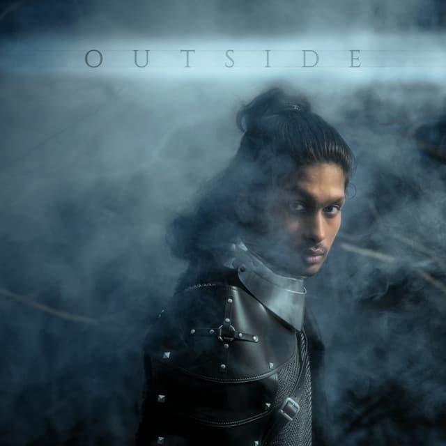 Outside