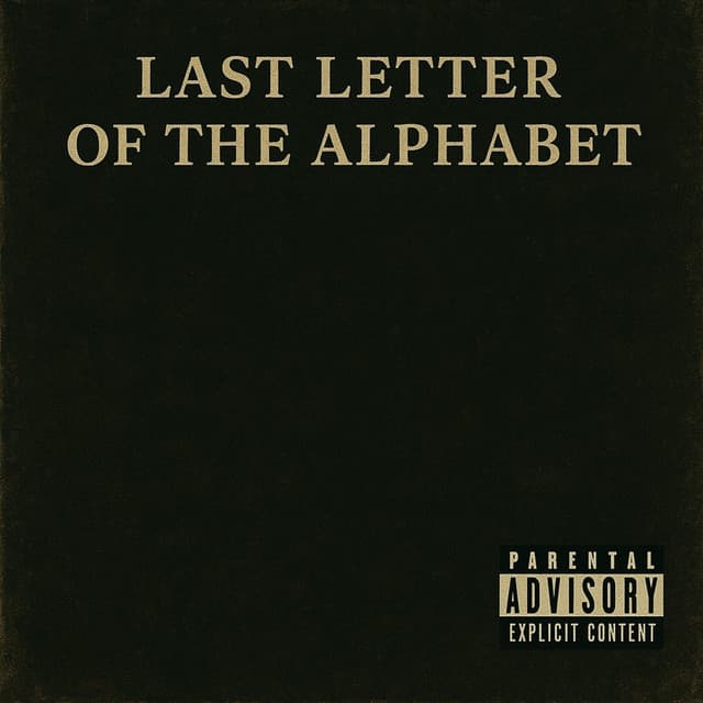 Last Letter Of The Alphabet