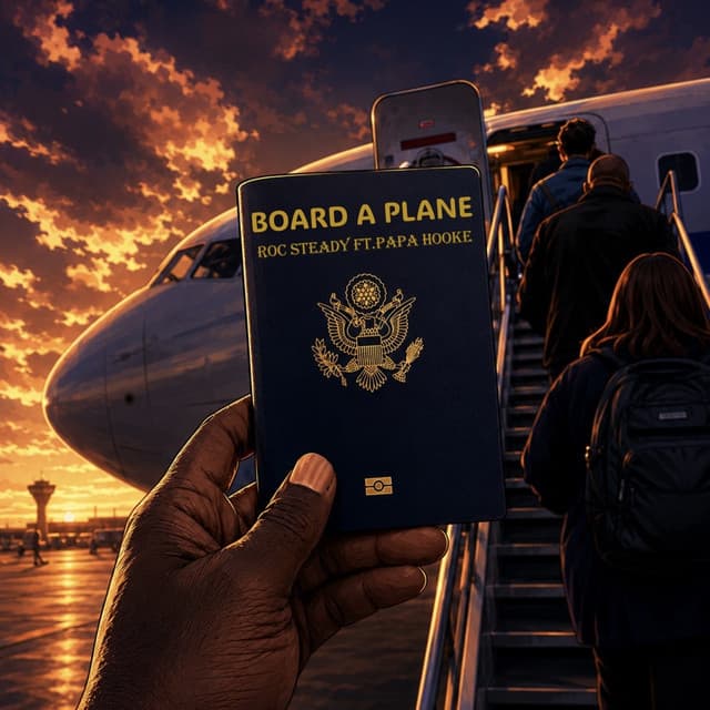 Board a plane