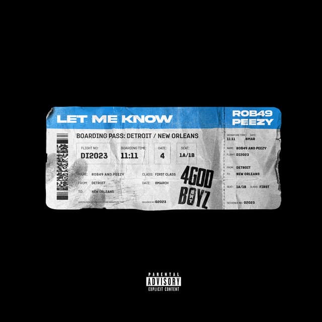 Let Me Know (with Peezy)